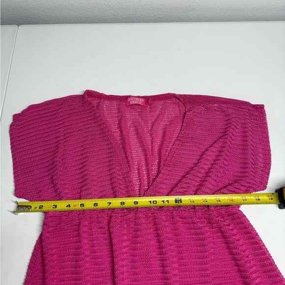 Southern Breeze Pink Bohemian Beach Tunic Size L - Picture 14 of 14